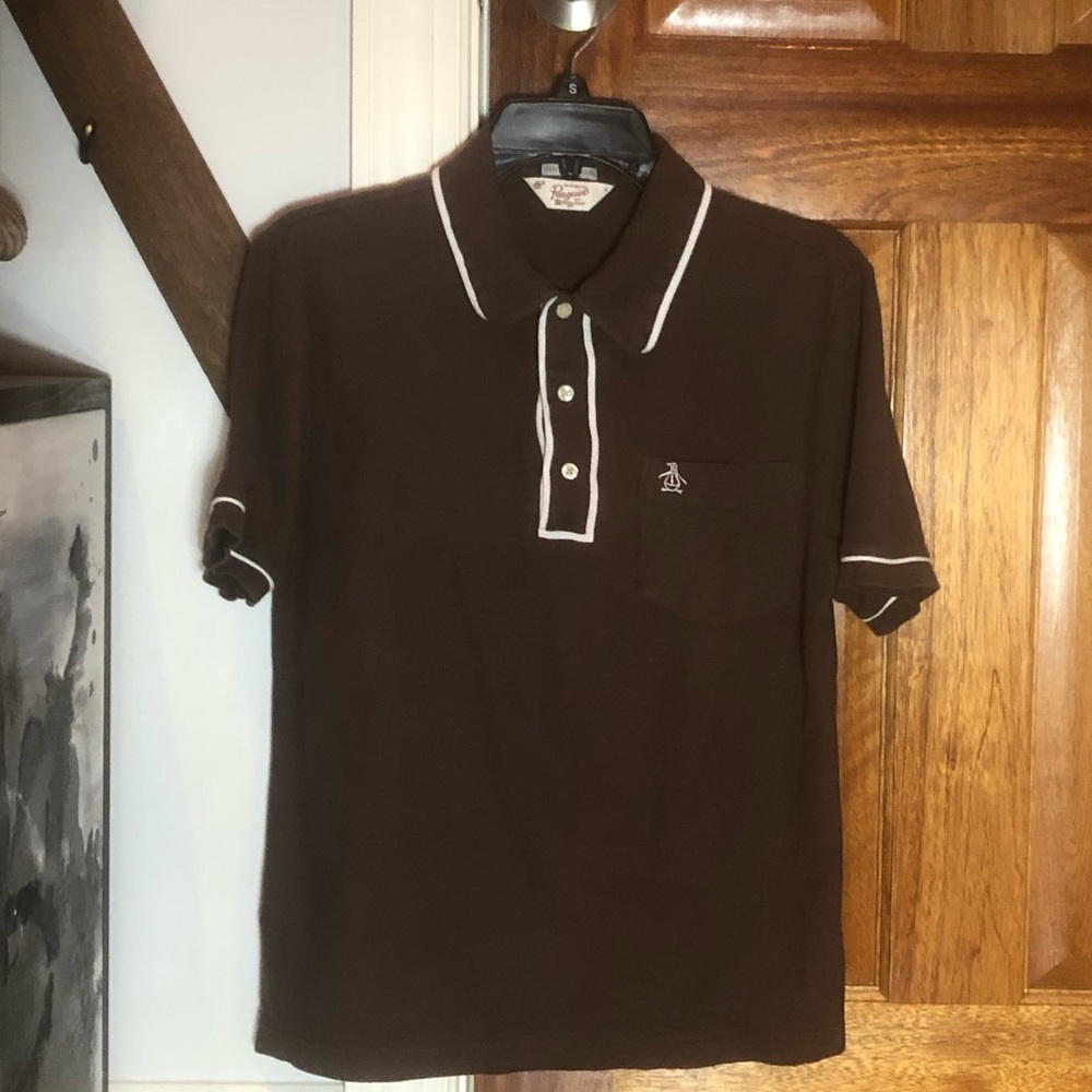 Penguin Brown Polo Shirt